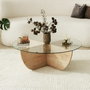 Hanah Home Mesa de centro Lily - Sapphire Oak